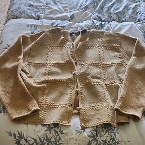 Women's Tan Sweater